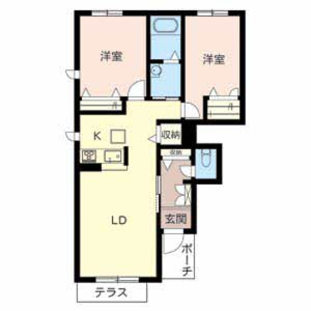 明日原Ⅱの物件間取画像